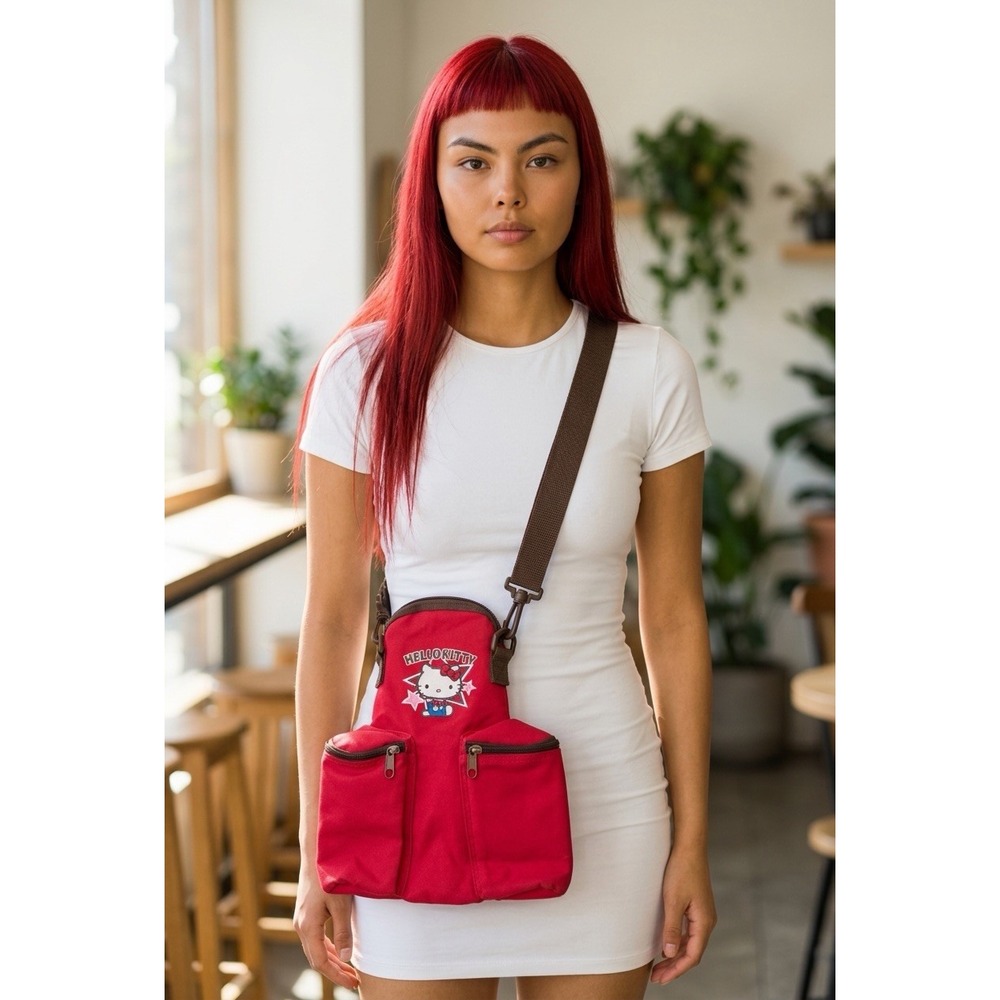 NWTS Sanrio Y2K Vintage FOR THE HELLO KITTY LOVER Crossbody INSULATED 1 OF KIND